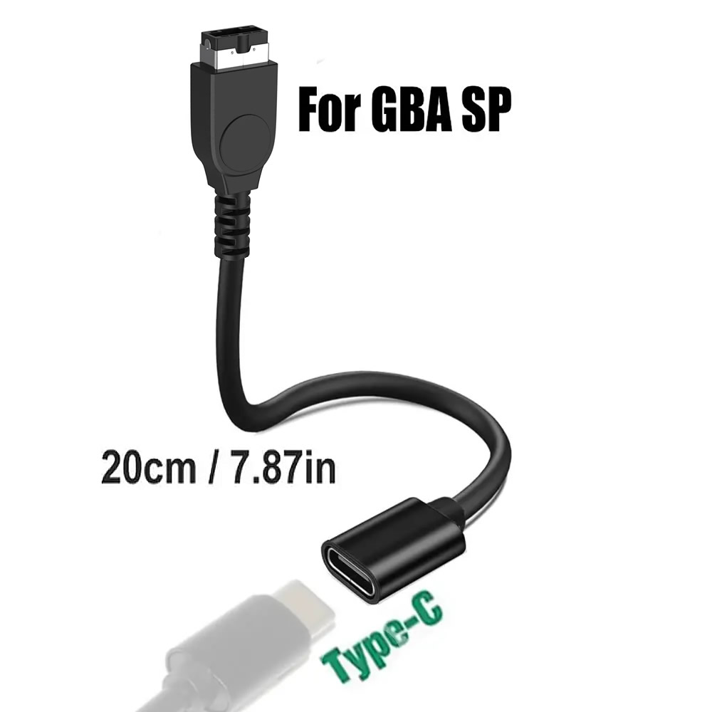 Gaming Console Usb - USB-C pour chargeur Gameboy Advance SP,