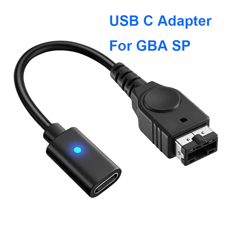 Gaming Console Usb - Adaptateur de charge USB-C noir de