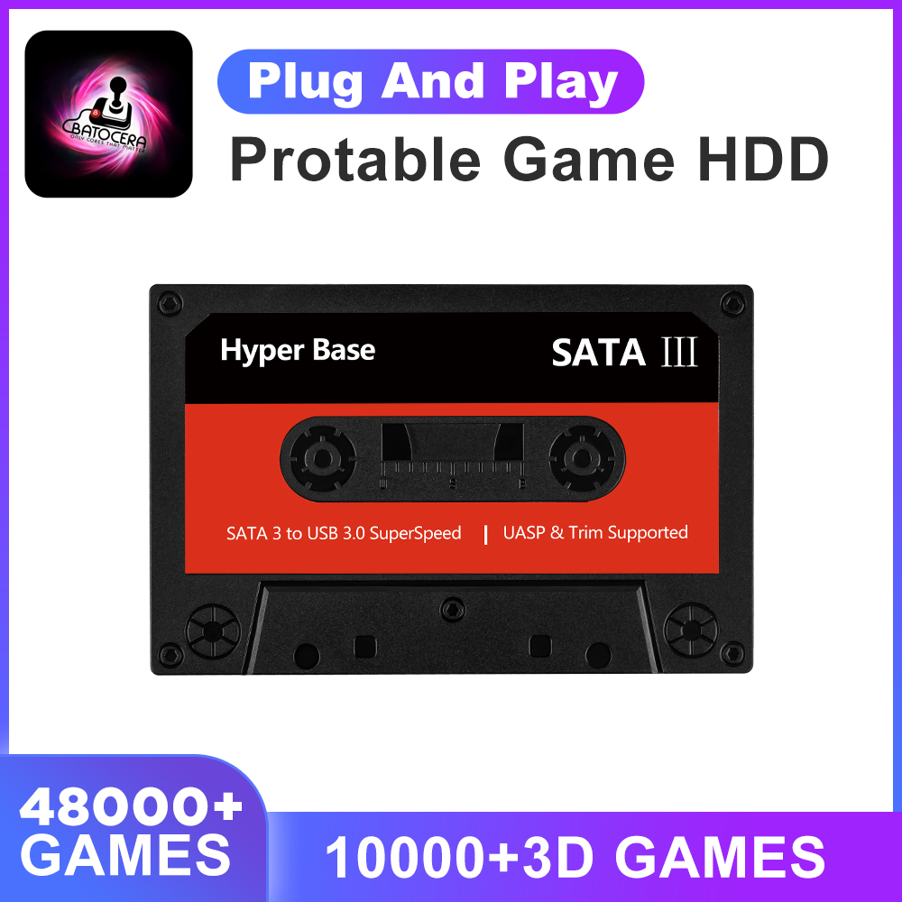 Gaming Console Chinese - Batocera 35.linux 500G disque dur externe
