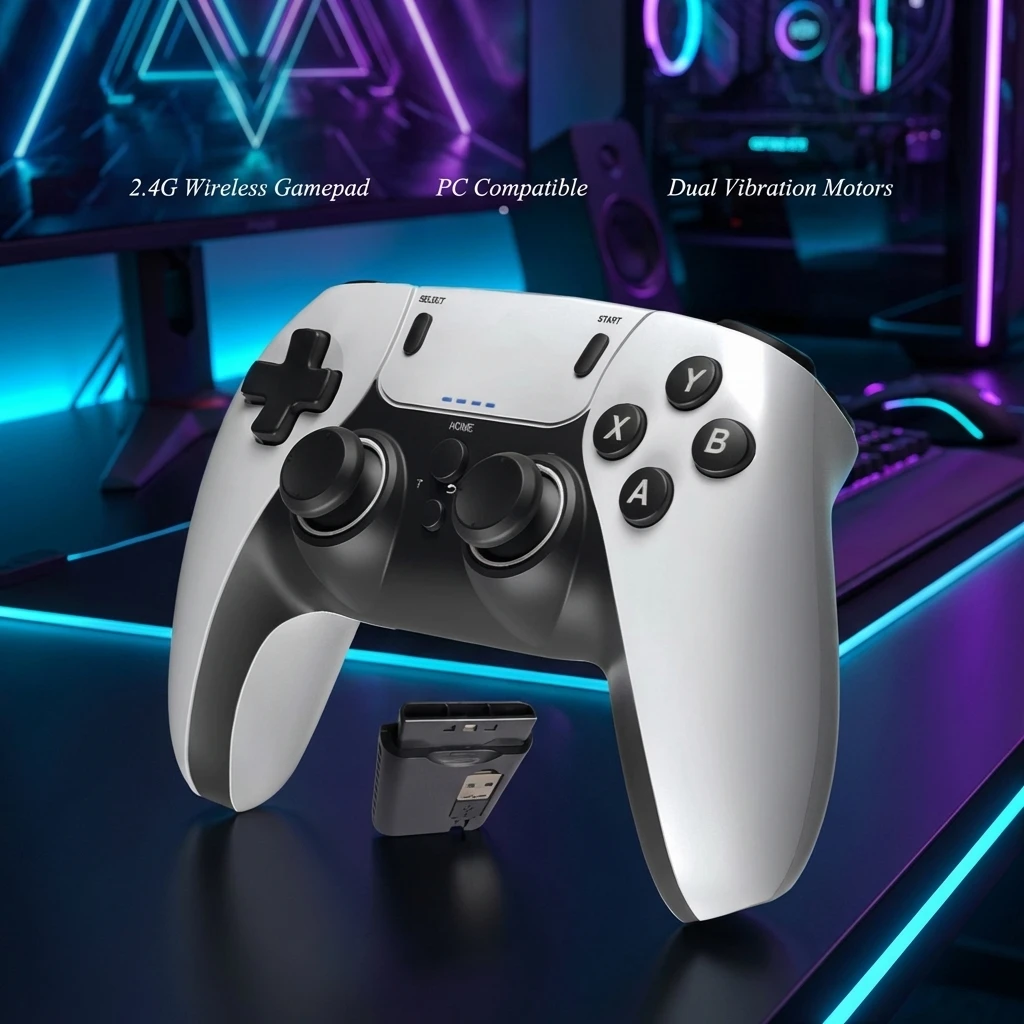 Gaming Console Station - Manette de jeu sans fil, contrôleur