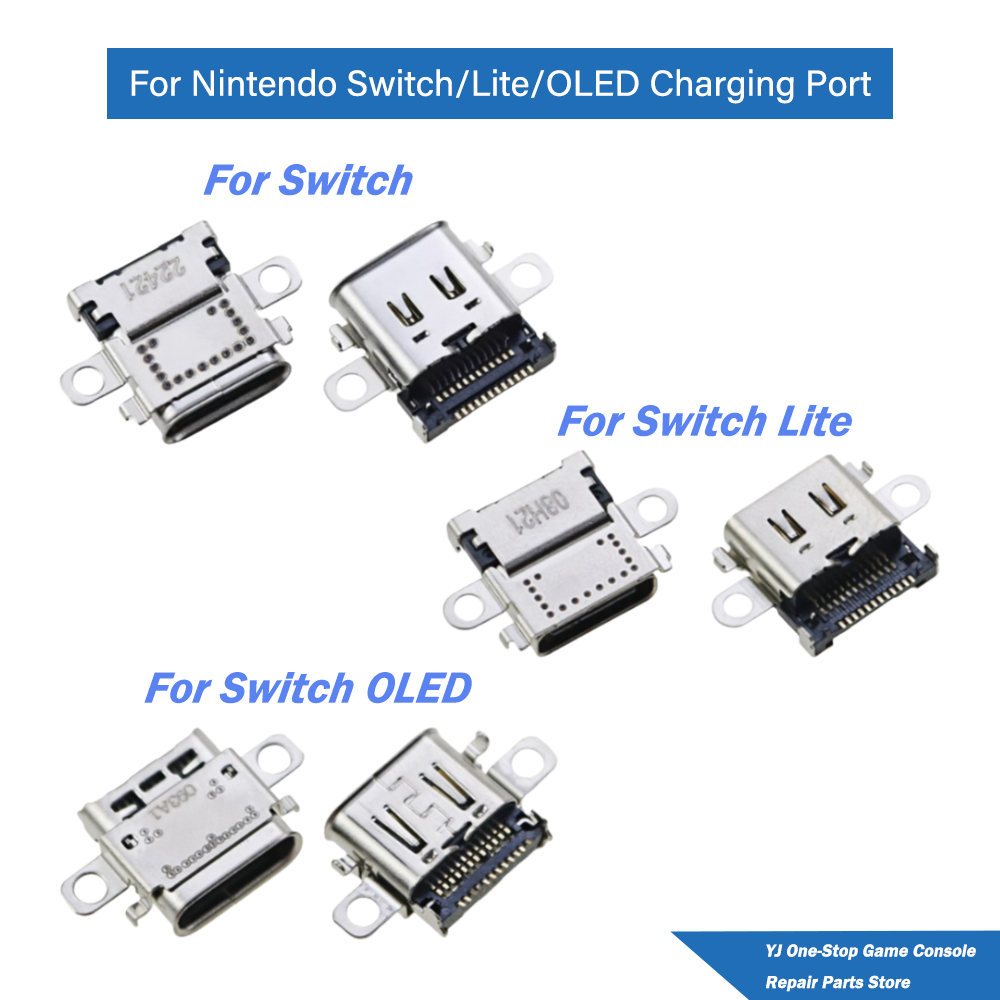 Gaming Console Nintendo Switch - Connecteur de charge de remplacement pour