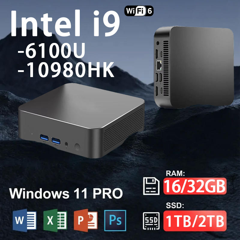 Gaming Console Mini - Mini PC Windows 11 Intel Core