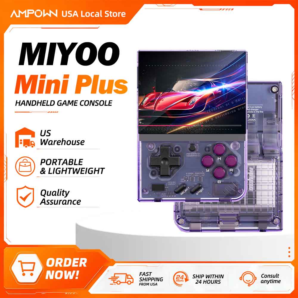Gaming Console Type - Console de jeu portable rétro Miyoo