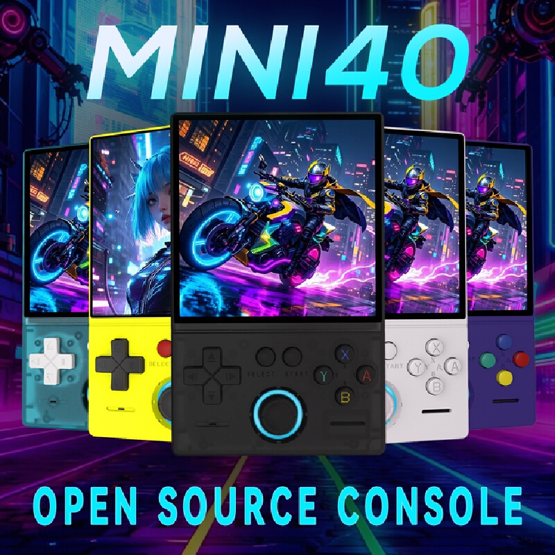 Gaming Console Options - Consoles de jeu portables rétro Mini40,
