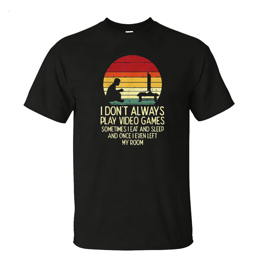 Gaming Console Quotes - T-shirt graphique « Je ne joue