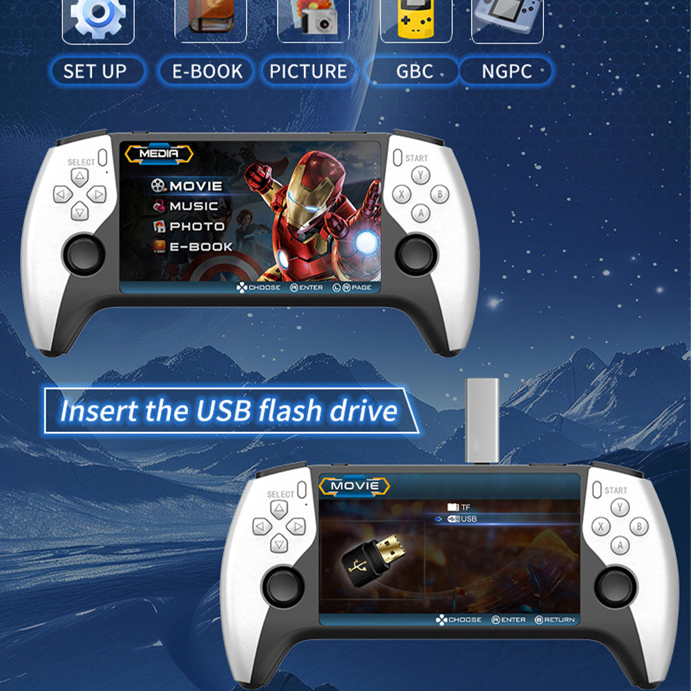 Nouvelle console de jeu portab - Gaming Console Type avis et prix