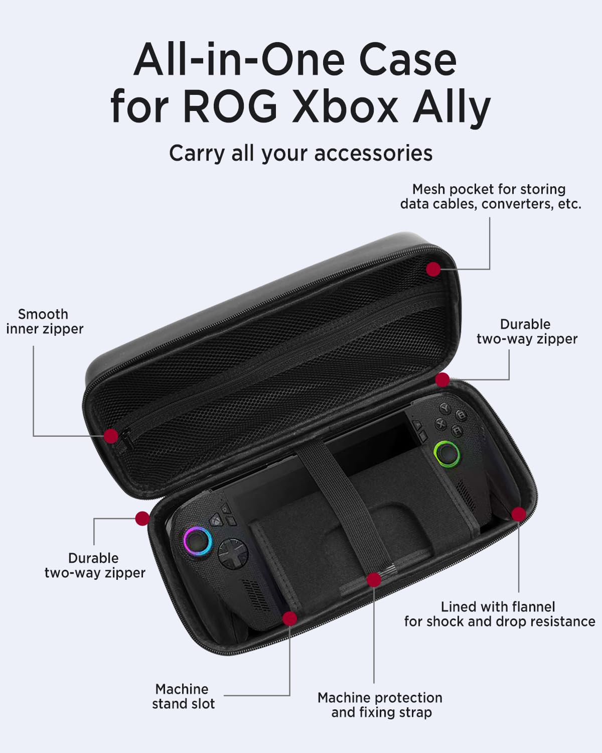 Étui de transport pour console - Gaming Console Rog avis et prix