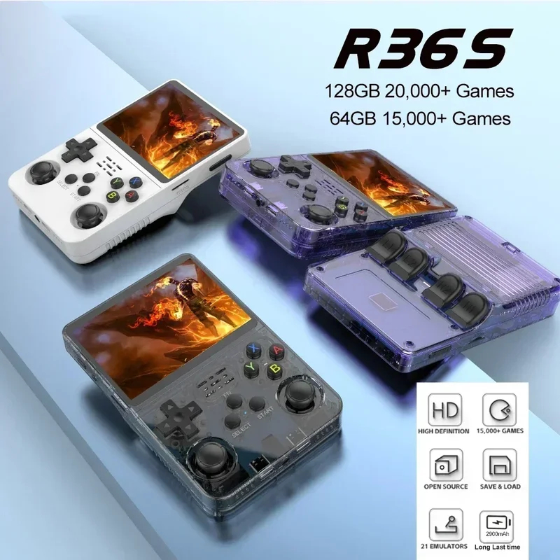 BOYHOM 256G 128G R36S Console  - Gaming Console Type avis et prix