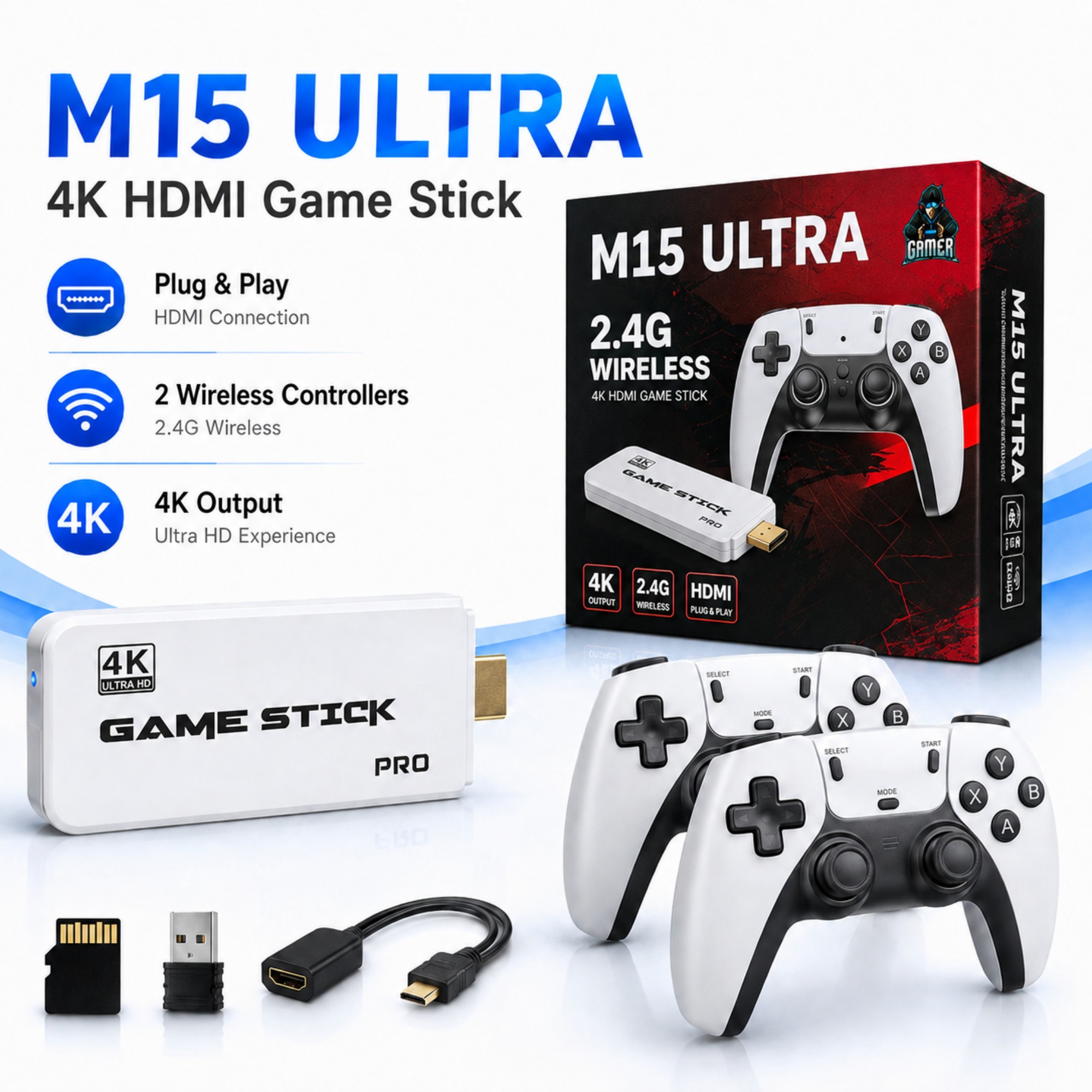 Console de jeu rétro Game Stic - Gaming Console Chinese avis et prix