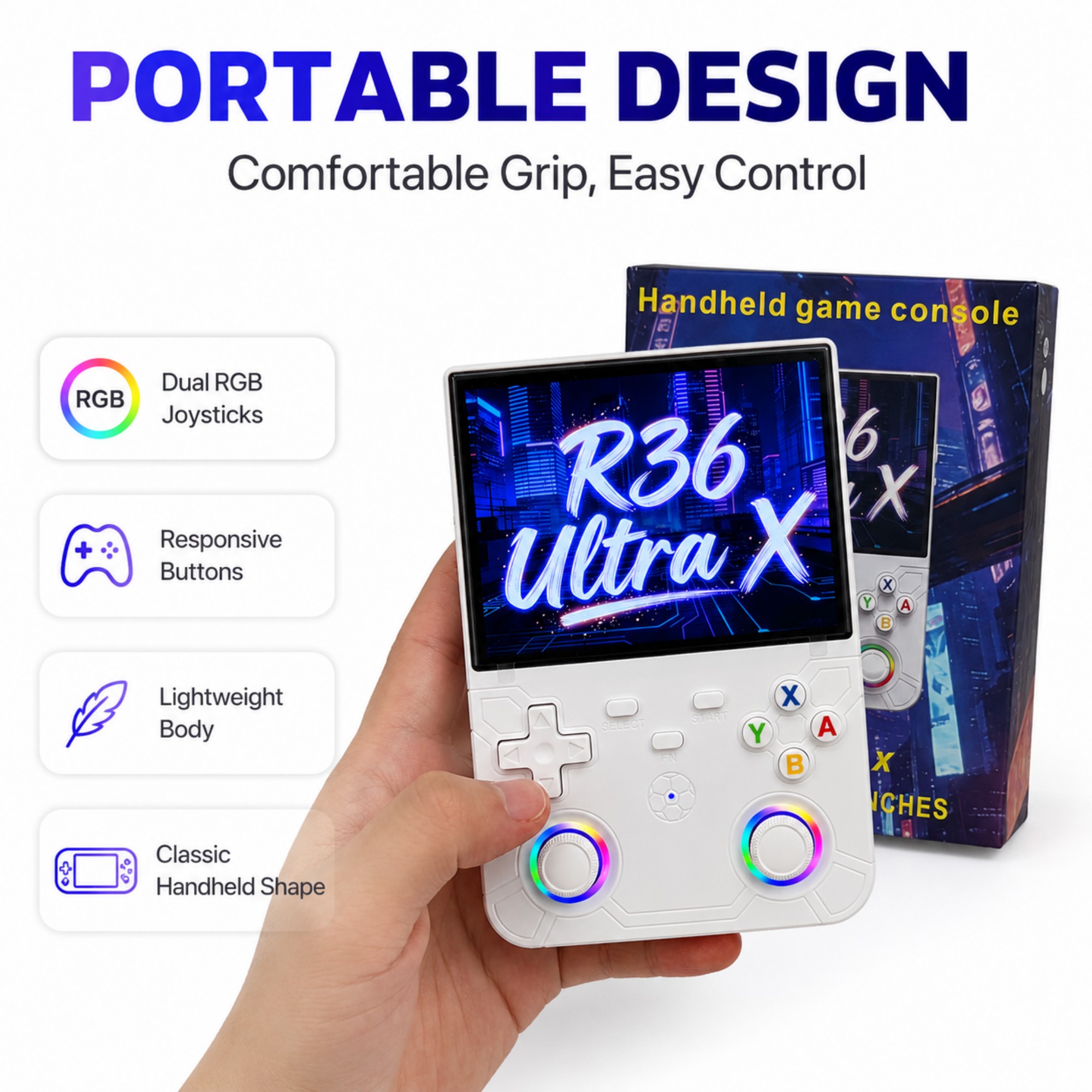 Console de jeu portable rétro  - Gaming Console Type avis et prix